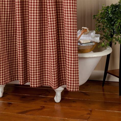 fabric red shower curtain|red checkered shower curtain.